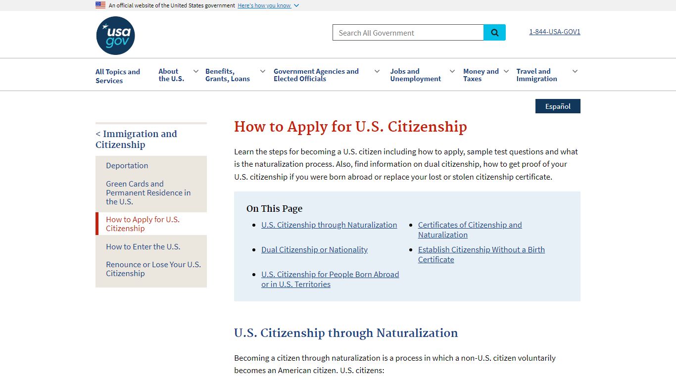 How to Apply for U.S. Citizenship | USAGov